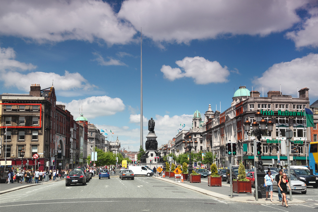 DUBLIN - JUNE 12: Spire of Dublin on June 12, 2010 in Dublin. Sp