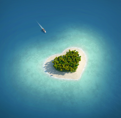 見たら幸せになれるかも 愛に溢れた ハートの島 8選 Tabippo Net
