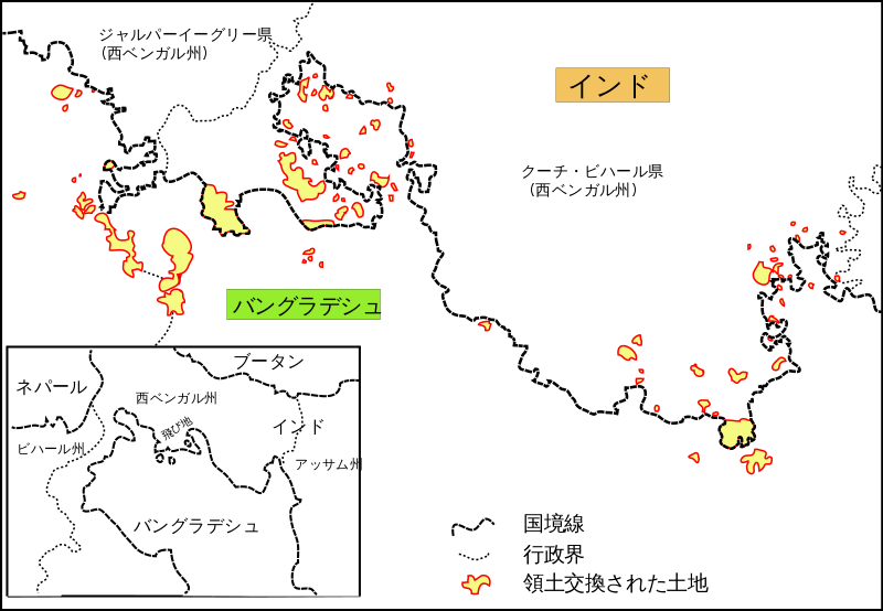 意外な場所にある世界の飛び地5選 ガジェット通信 Getnews