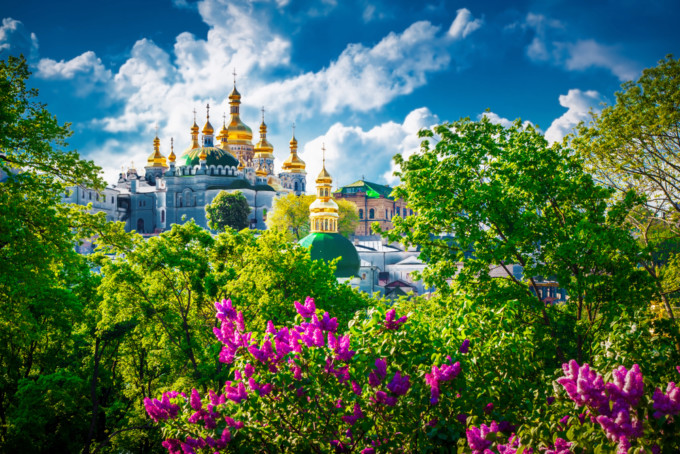 ウクライナのお城の絶景