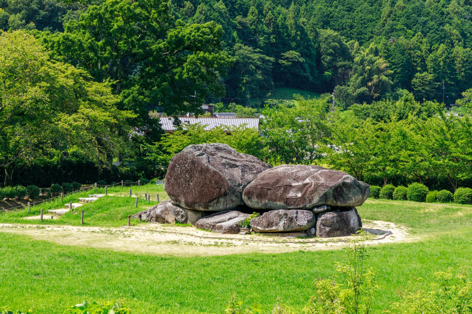 奈良県の石舞台古墳