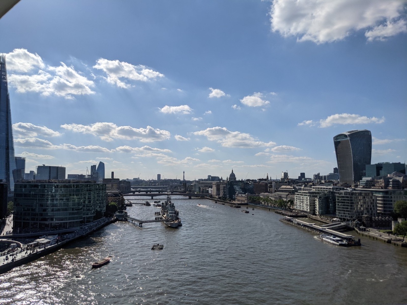 London Tower bridge view