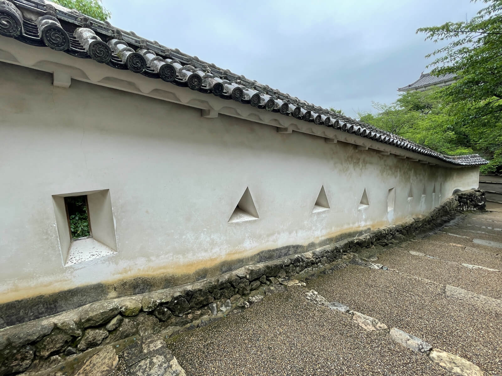 姫路城の狭間