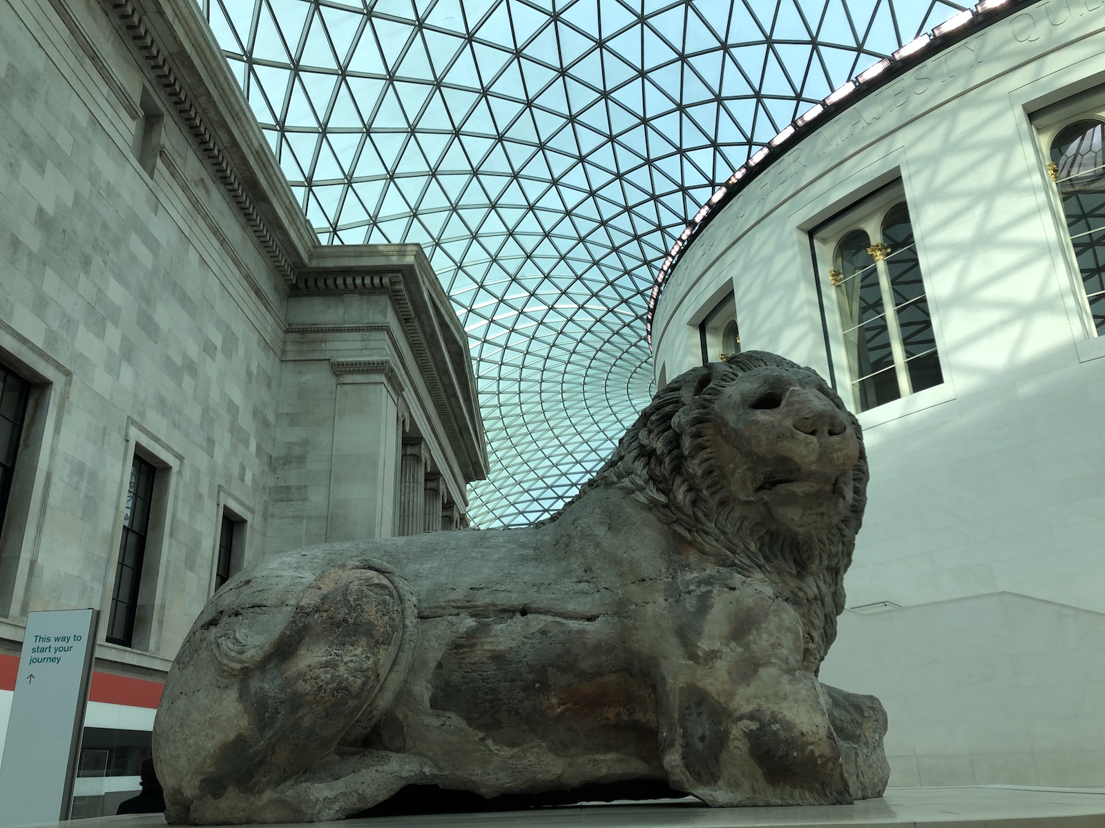 セントラルロンドン　大英博物館