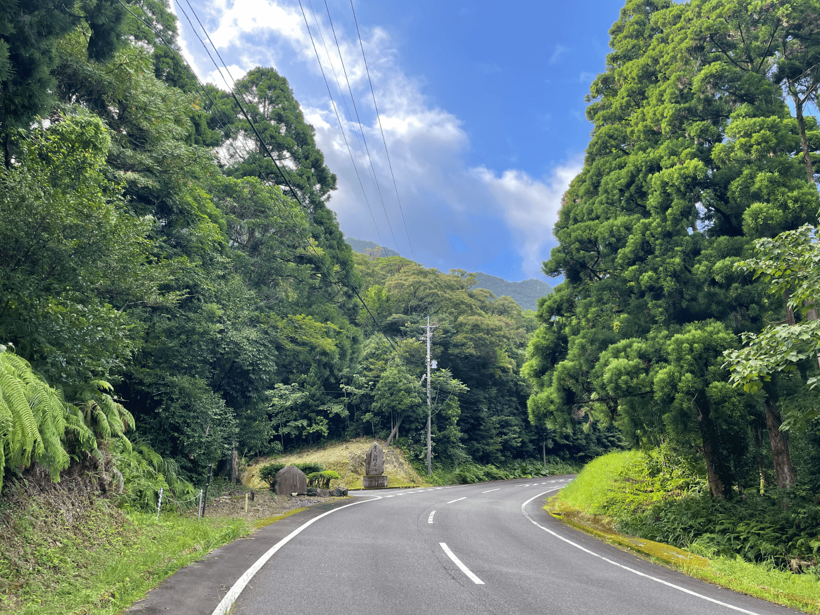 屋久島の道路