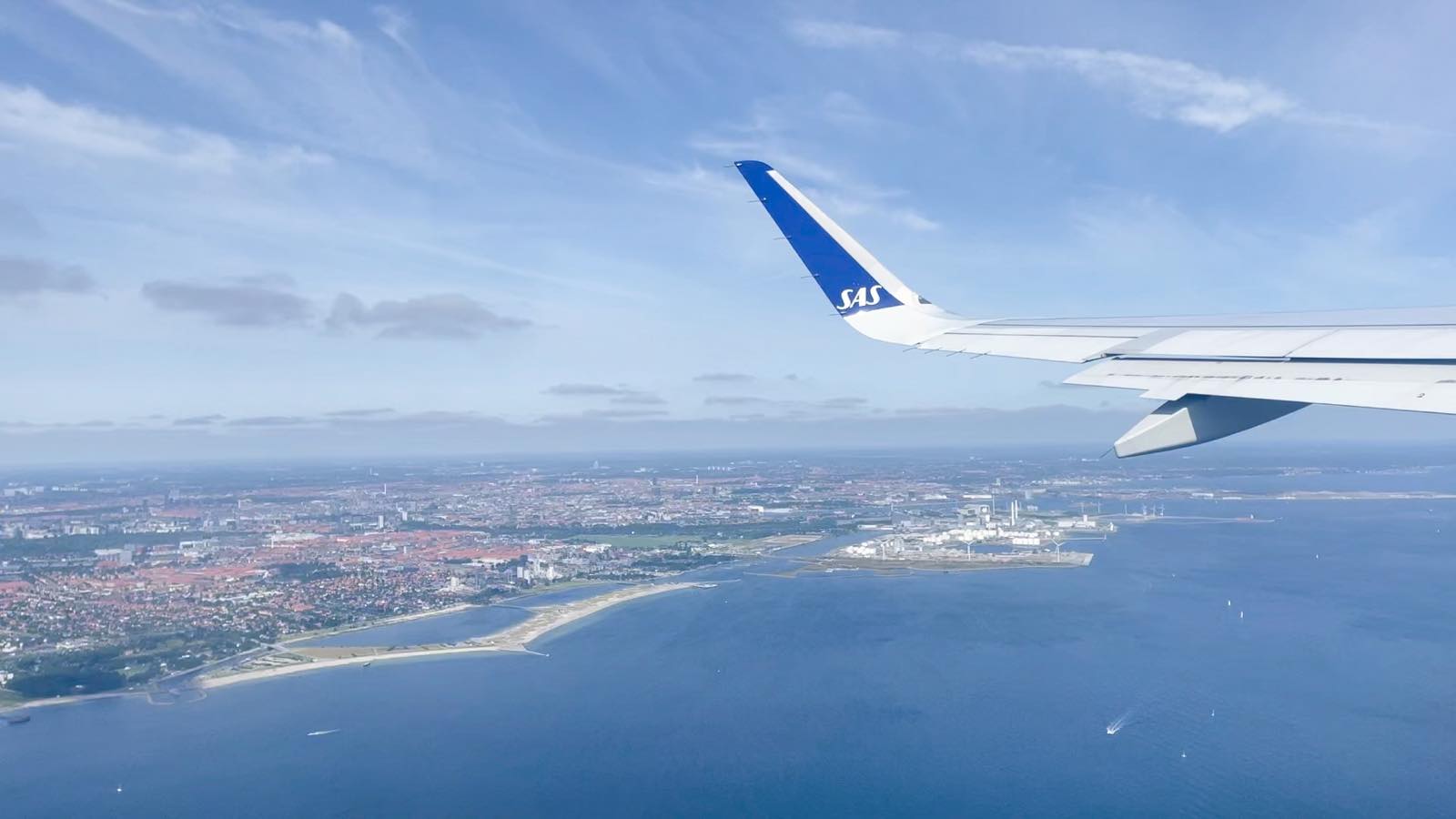 飛行機からの景色