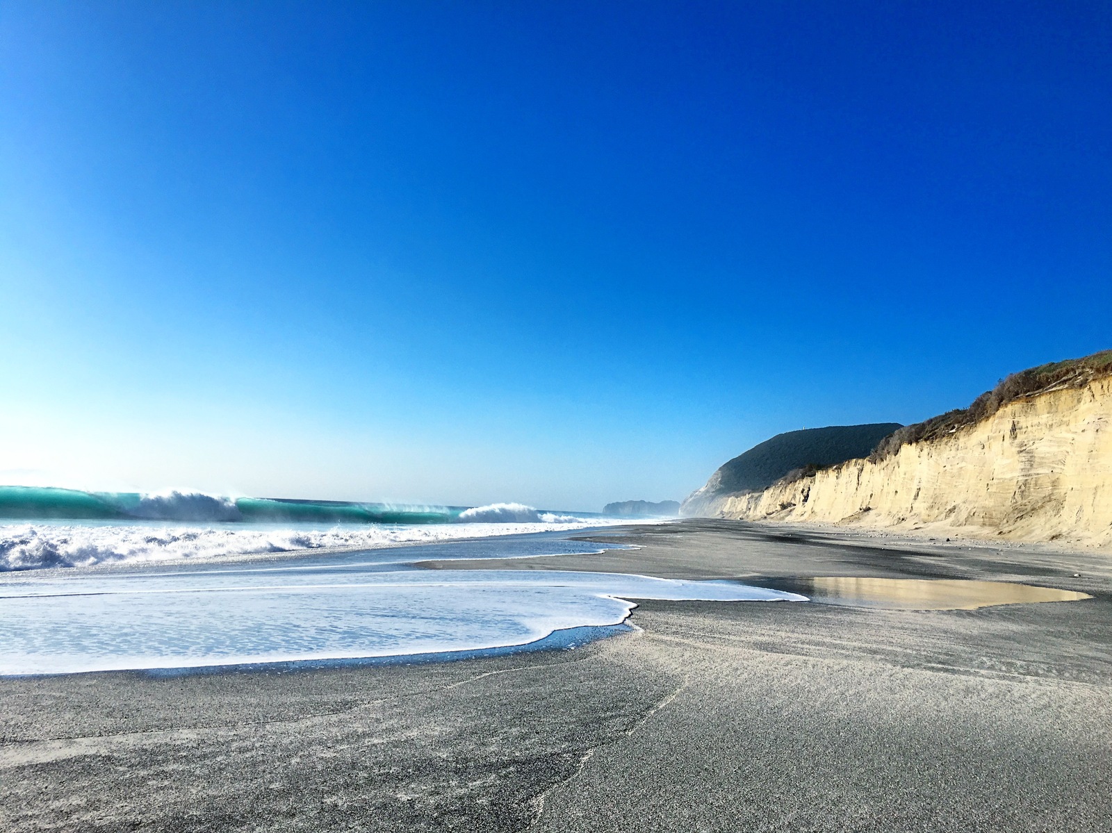 新島の羽伏浦海岸