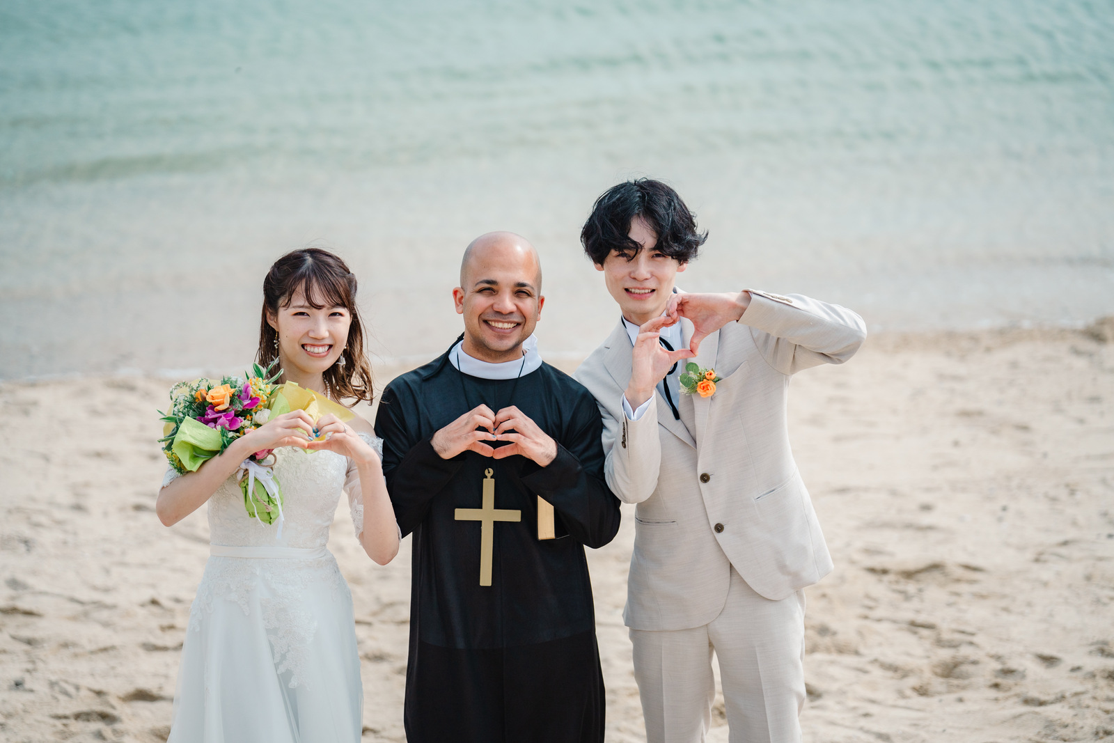 結婚式での牧師役