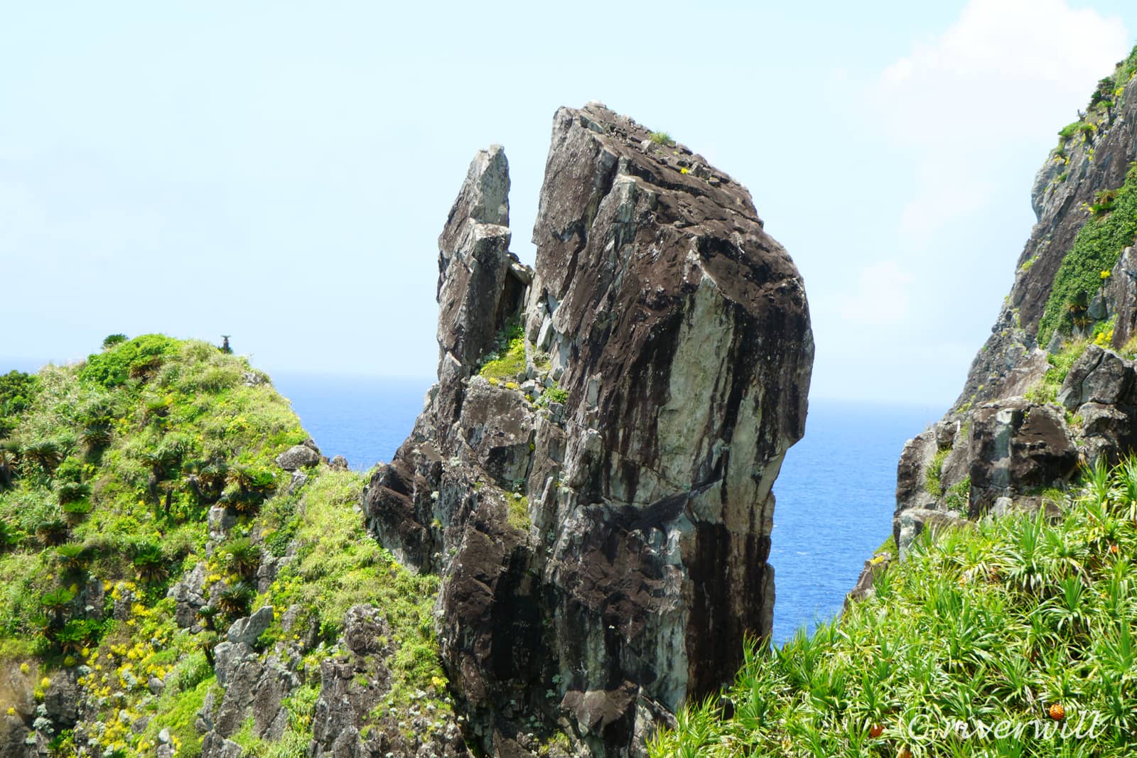 鳥の口（沖縄・久米島）