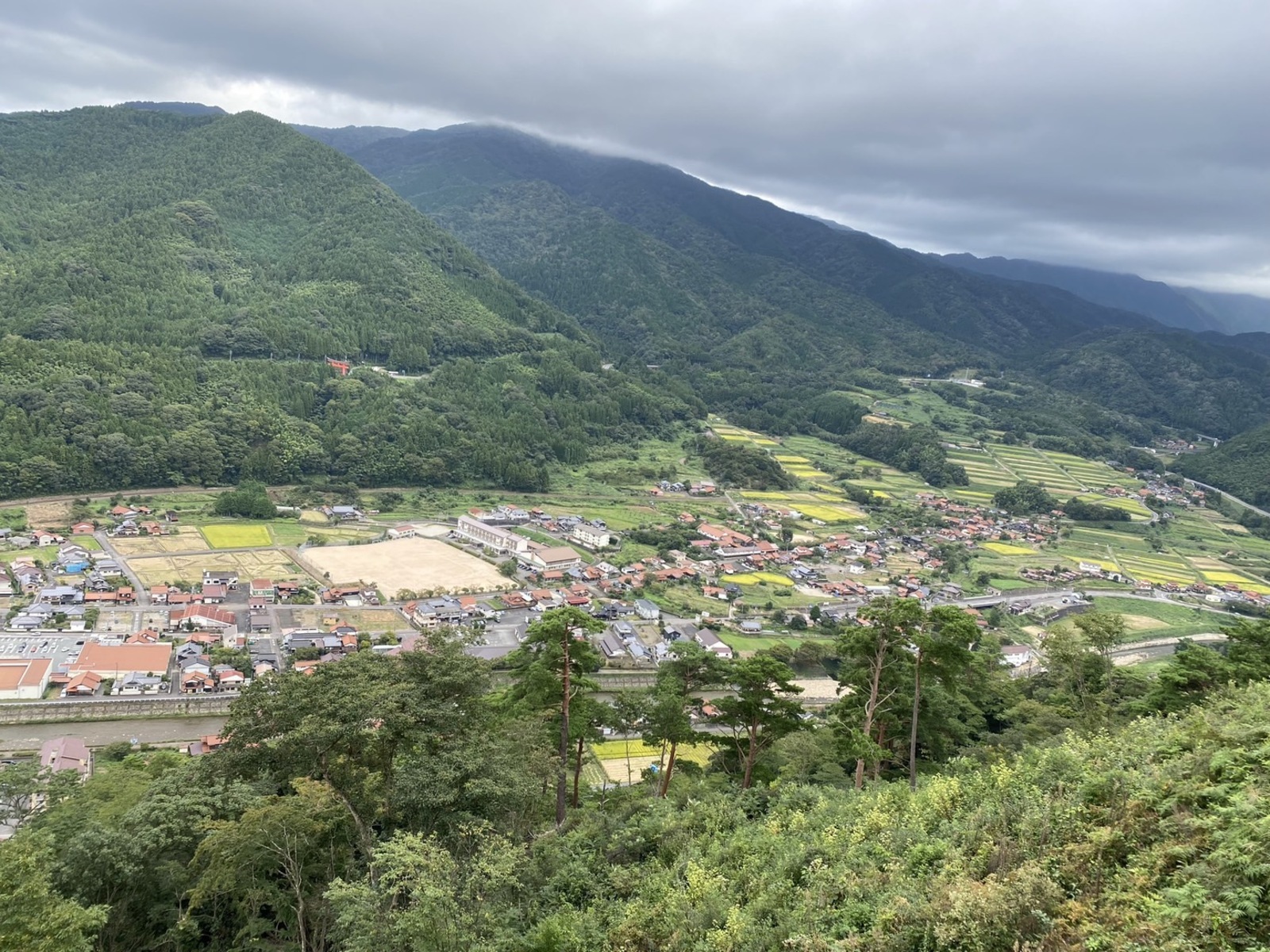 島根の山から