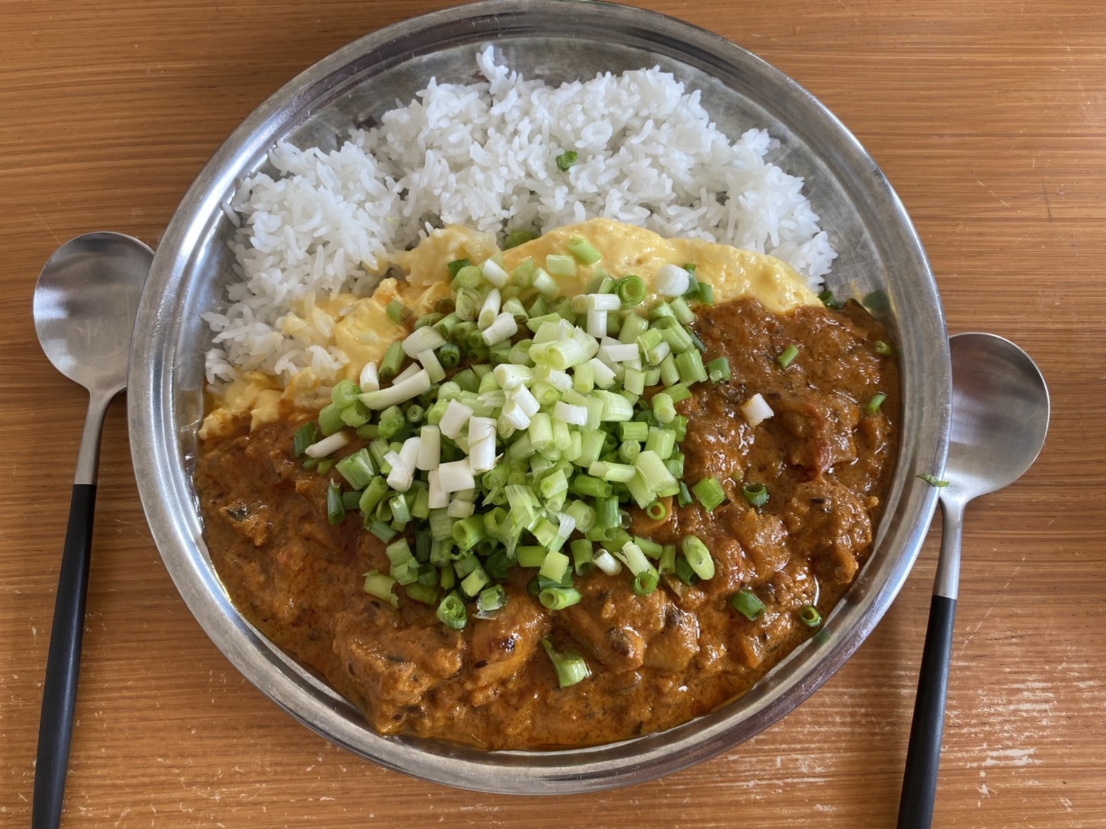 旅の日の朝カレー