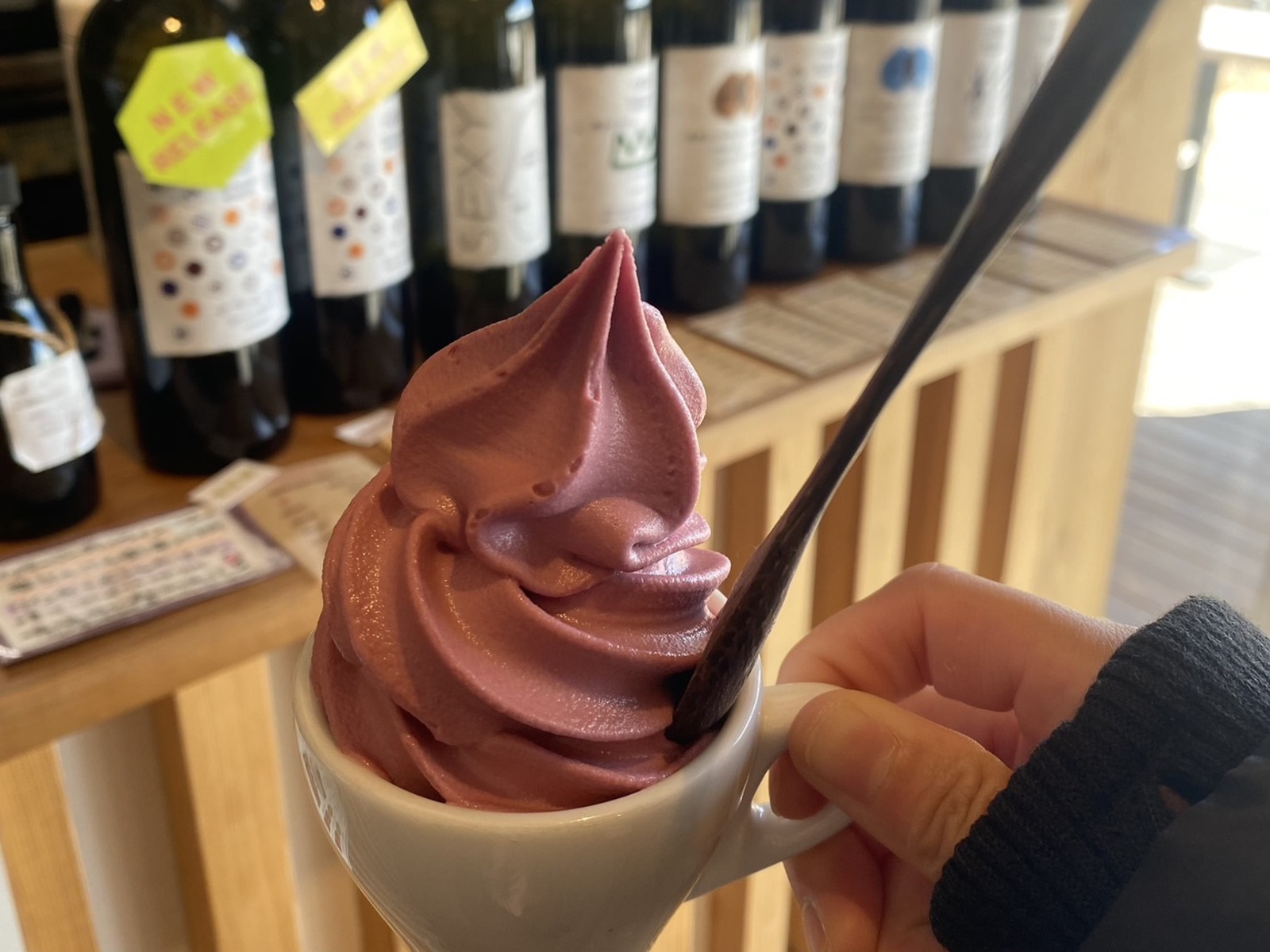 ぶどうジェラート