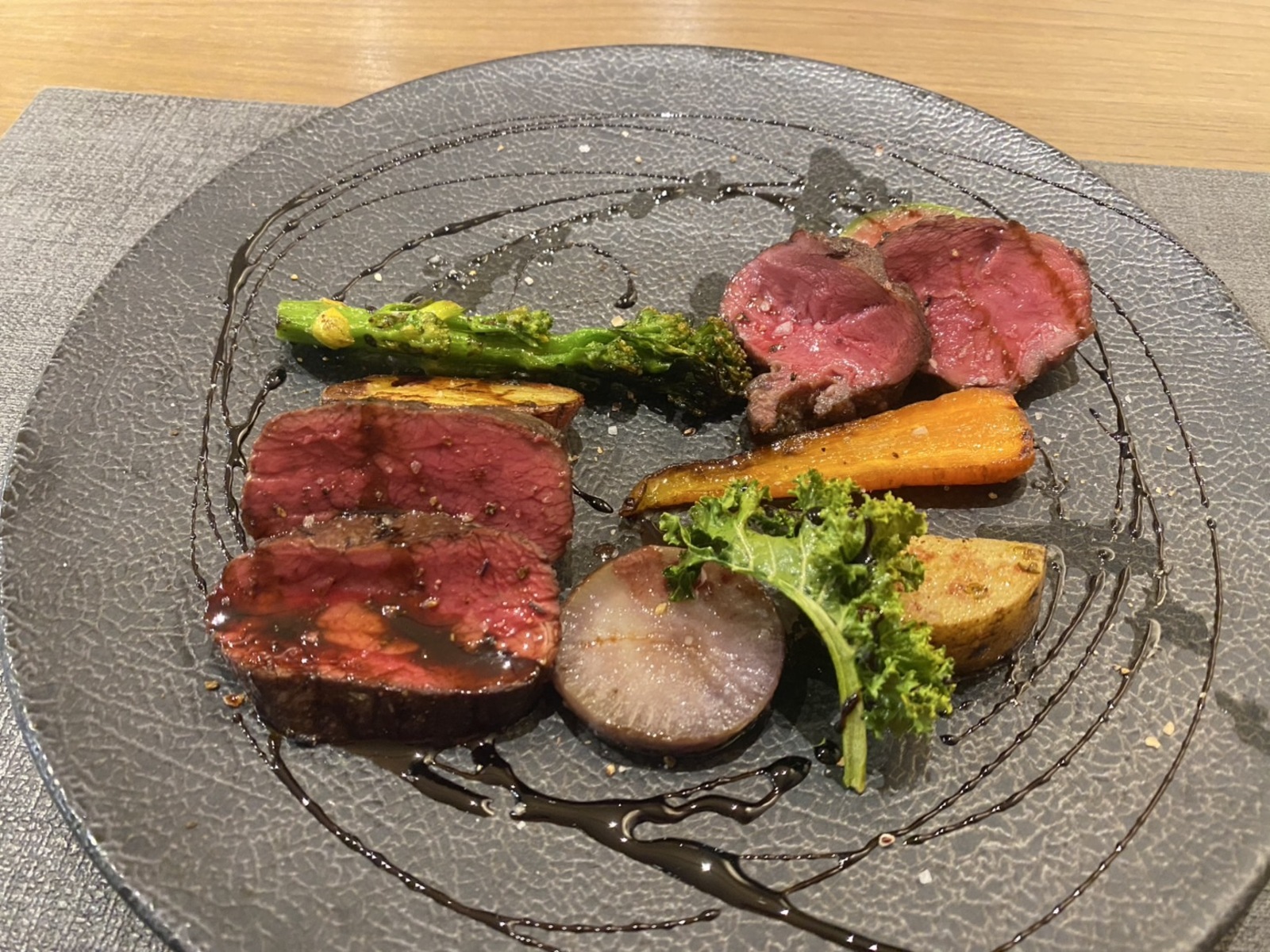 mujaquiの野菜とジビエのコース２