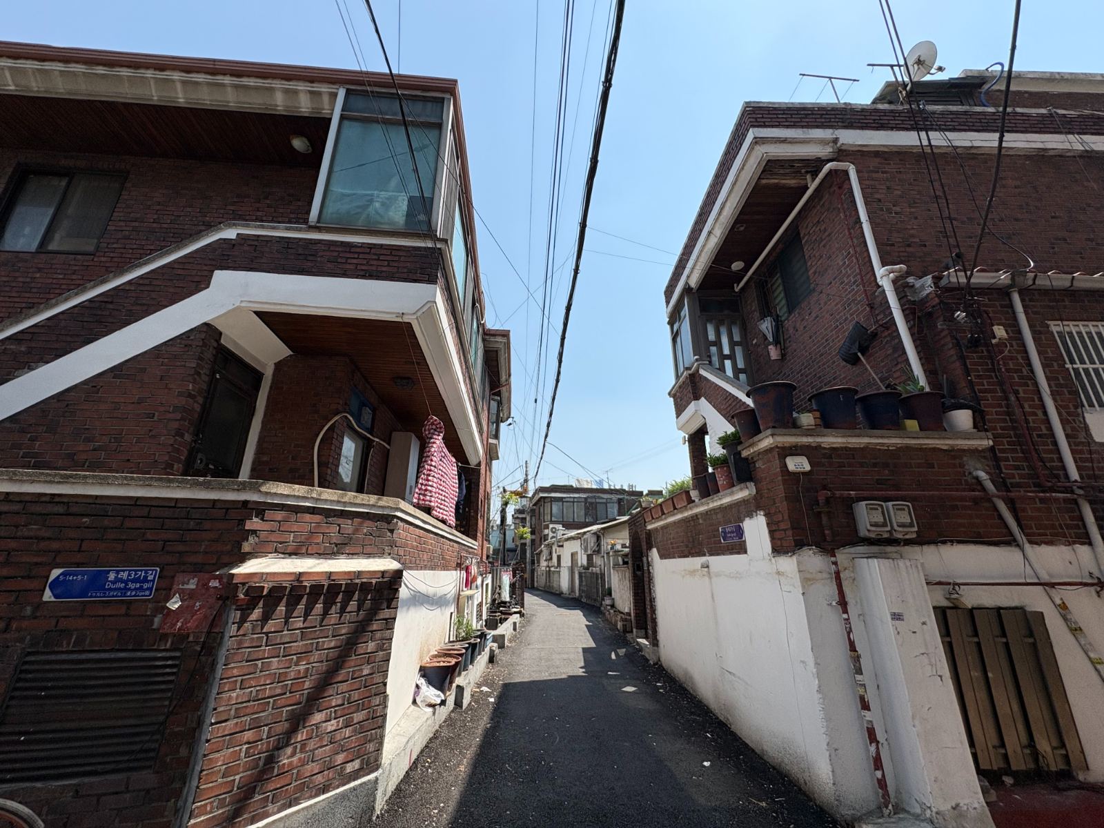 聖水洞の路地