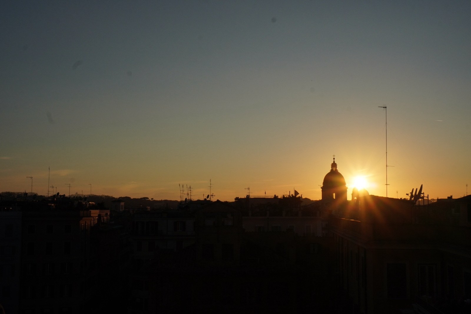 ヨーロッパの夕日