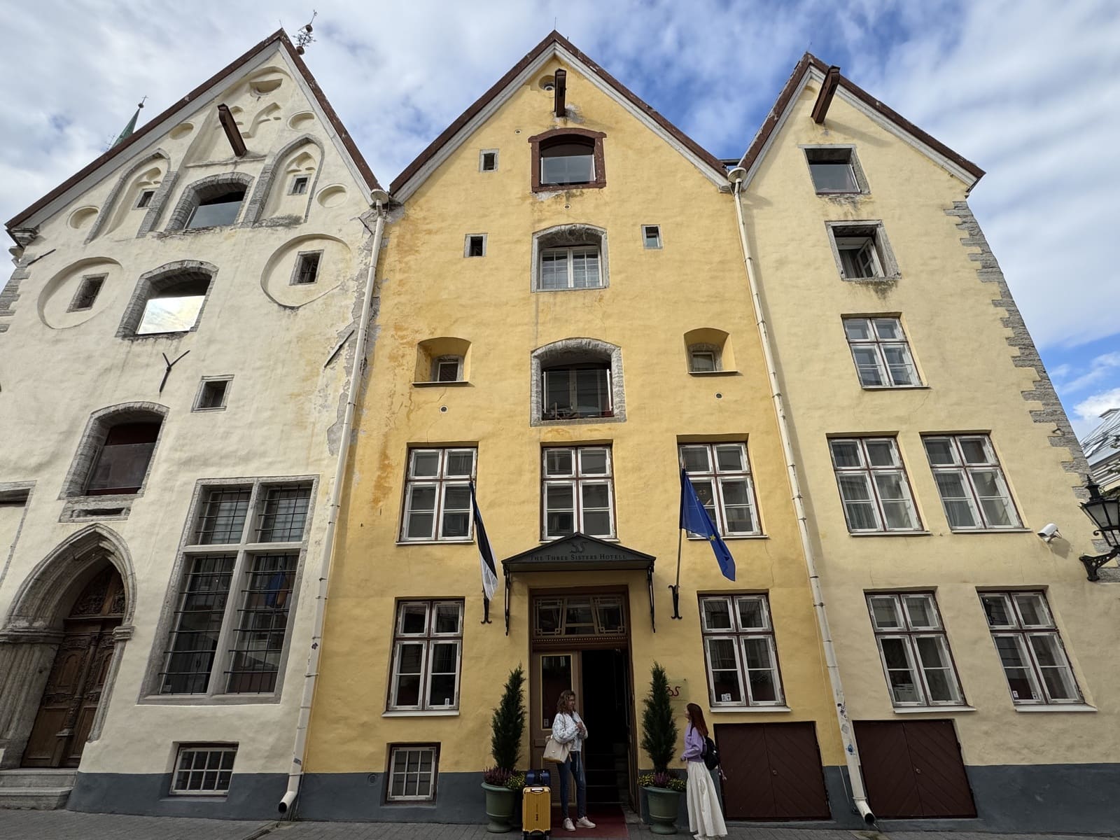 タリンの旧市街、3人姉妹