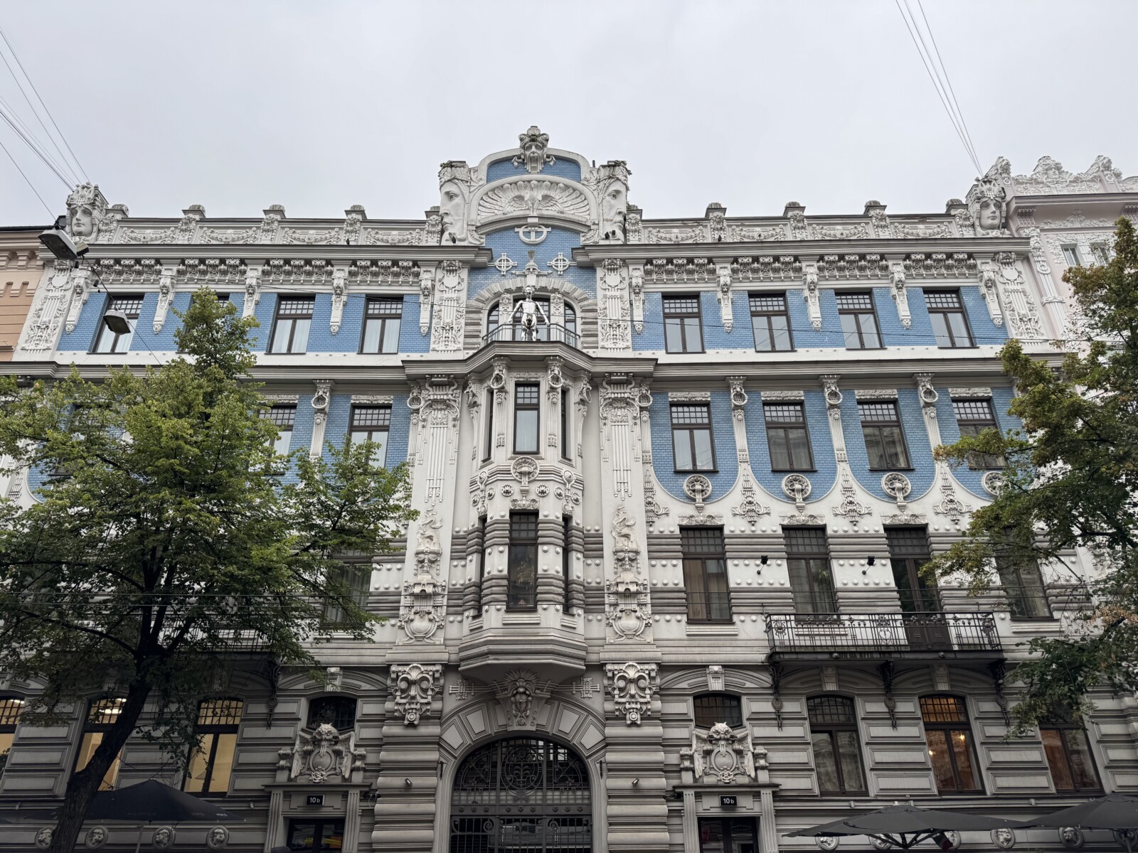 リガ、アール・ヌーヴォー建築