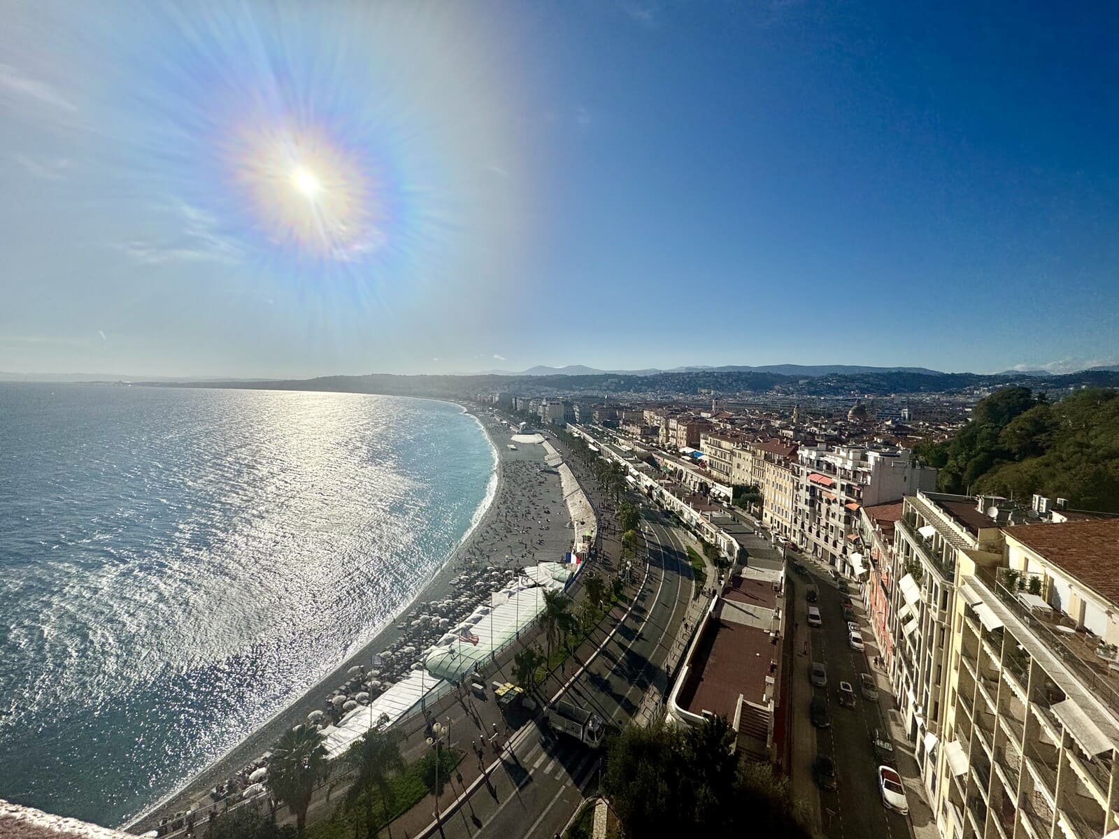 ニース城跡公園