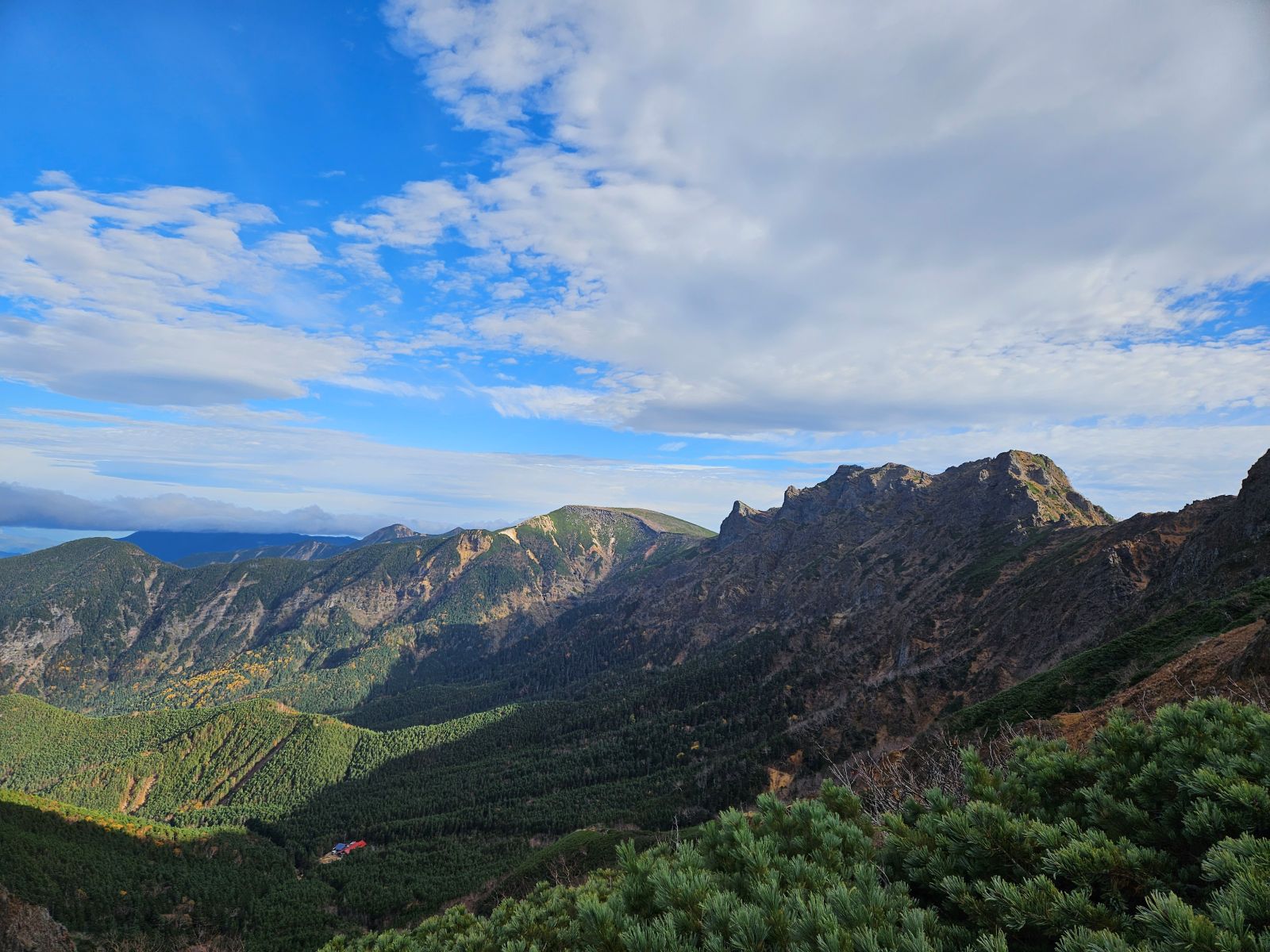 横岳　硫黄岳　八ヶ岳