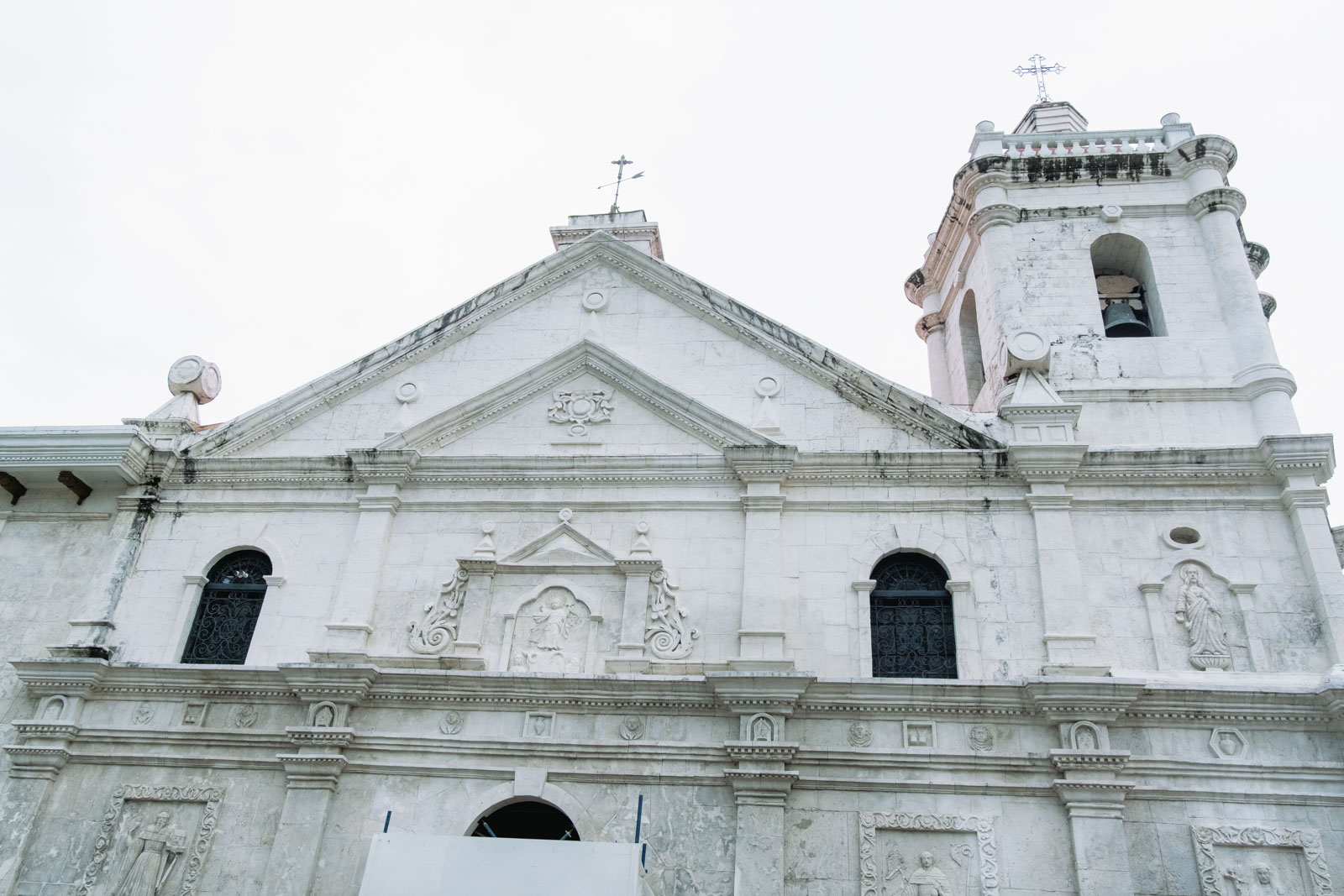 サントニーニョ教会正面