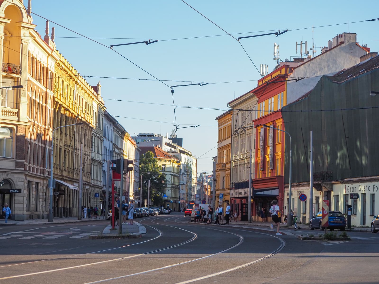 プラハの街並み