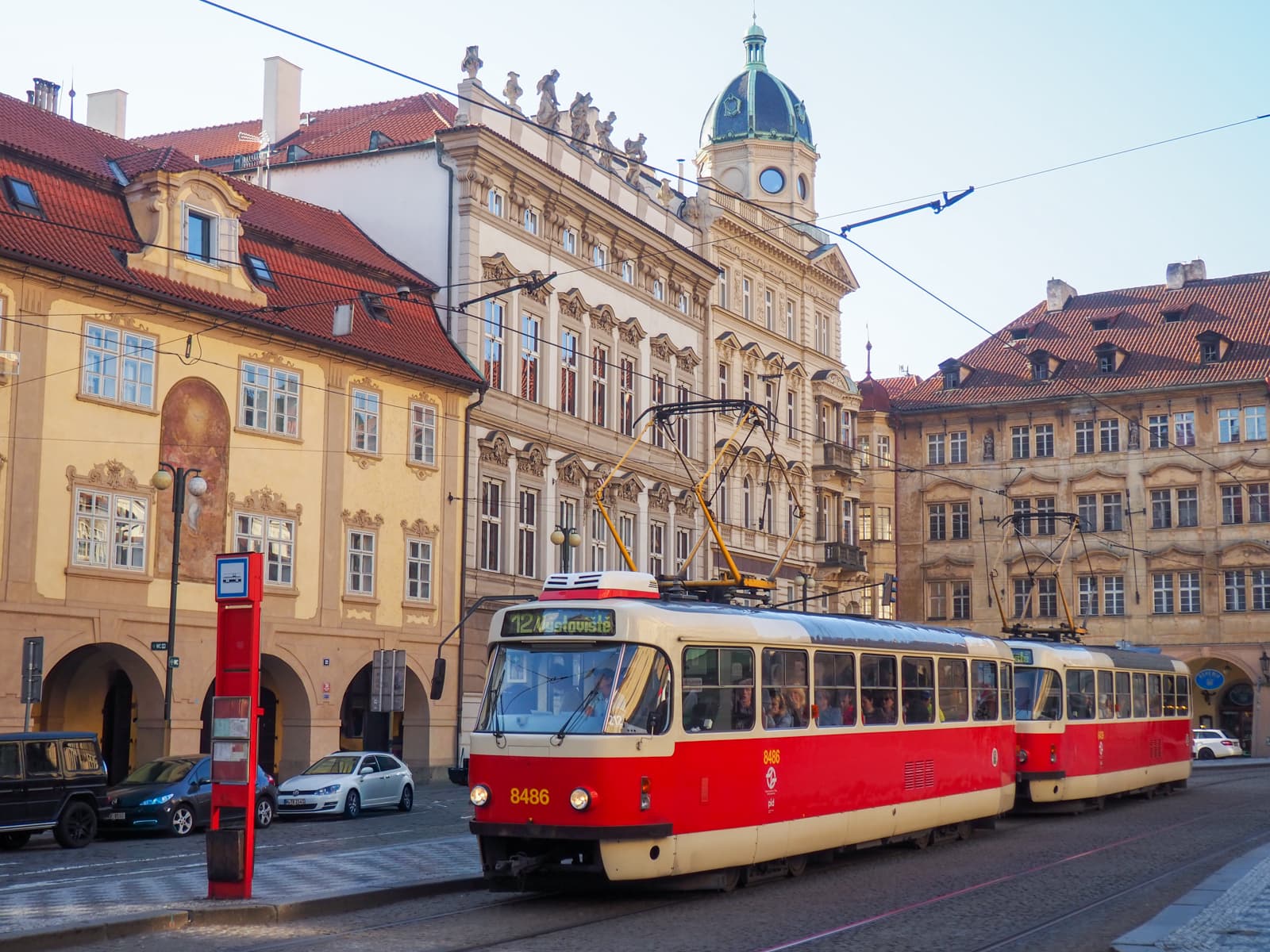 プラハの路面電車