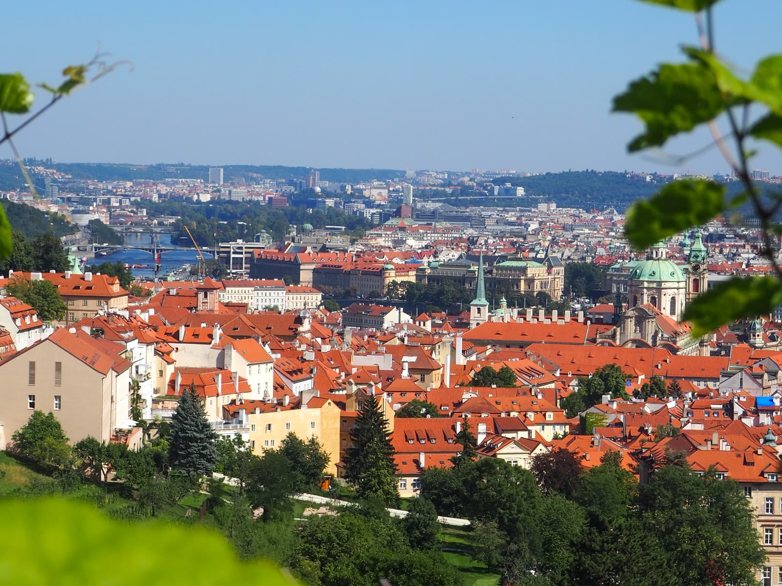 プラハの街並み