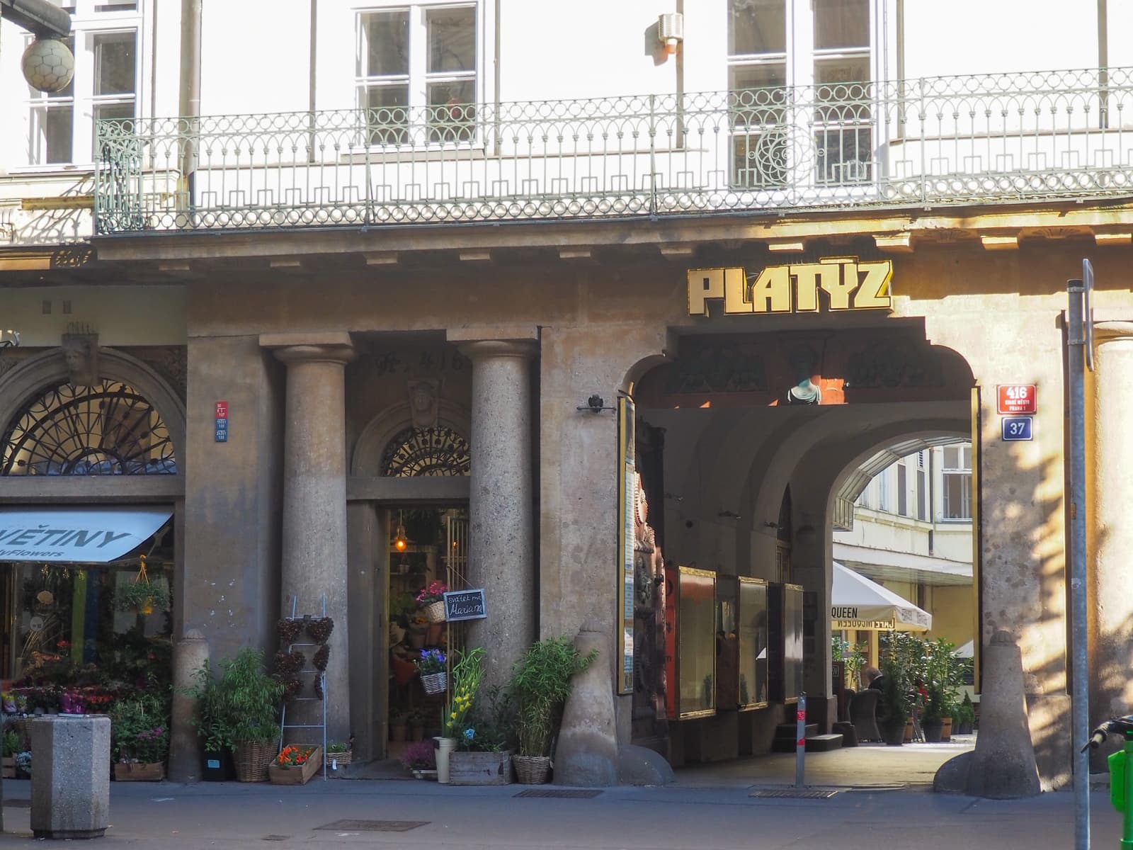 プラハの街並み