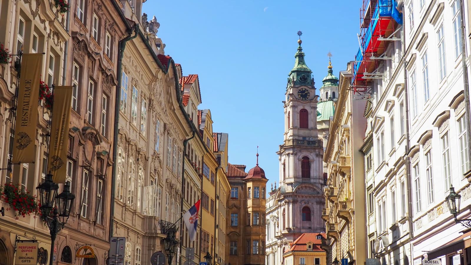 プラハの街並み