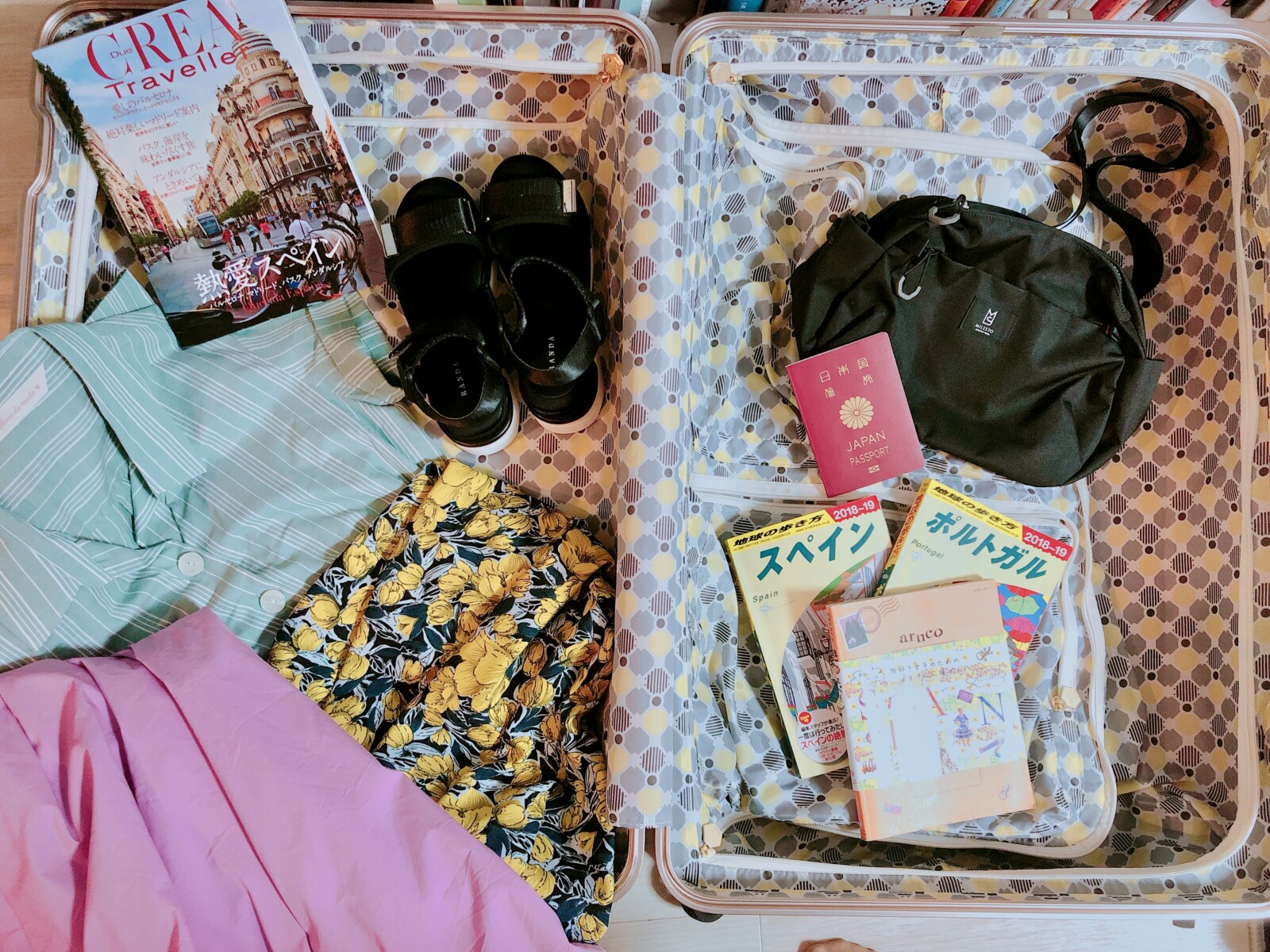 旅パッキング