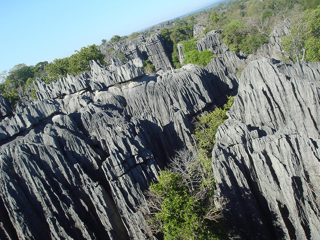ツィンギー・デ・ベマラハ厳正自然保護区　マダカスカル　世界遺産