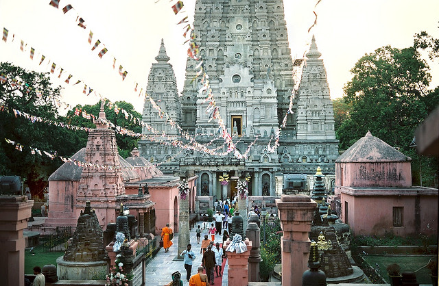 ブッダガヤのマハーボディ寺院