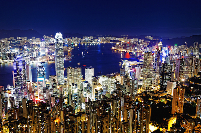 hong kong night