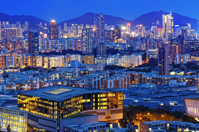 hong kong urban city