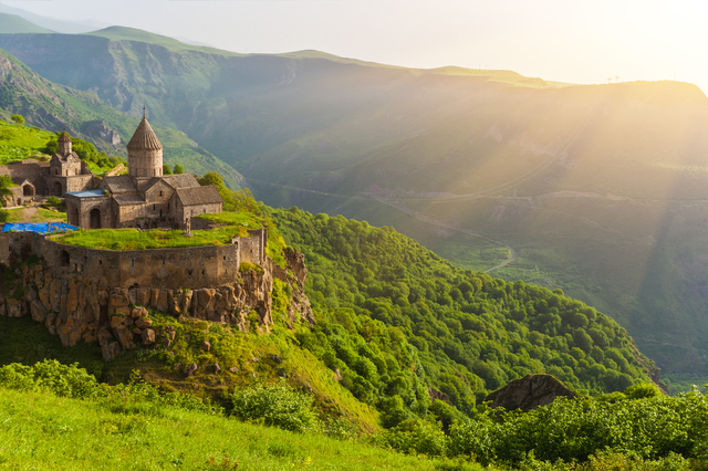 Ancient monastery. Tatev. Armenia